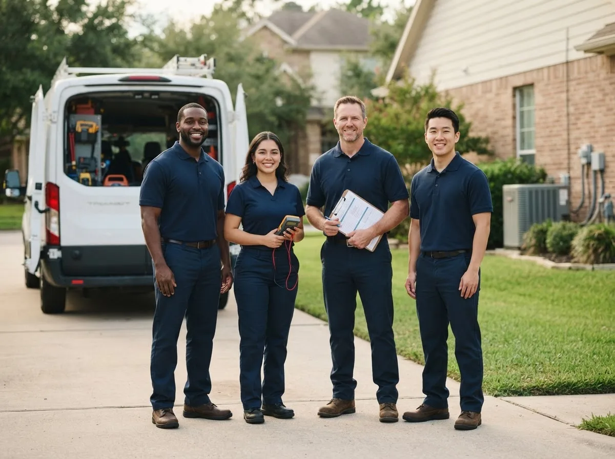 Certified HVAC technician near Rice, TX